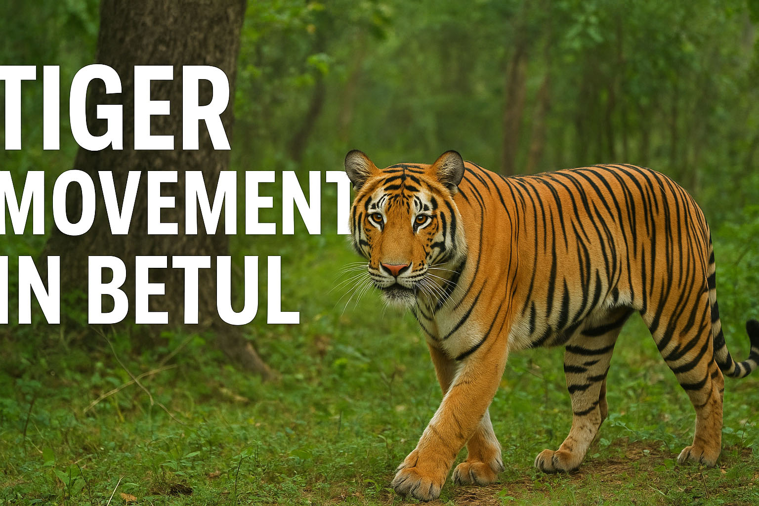 Tiger Movement in Betul